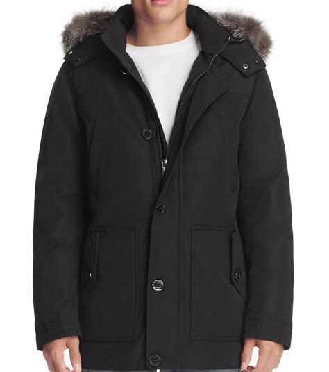 men's michael kors black jacket|micheal Kors men puffers jackets.